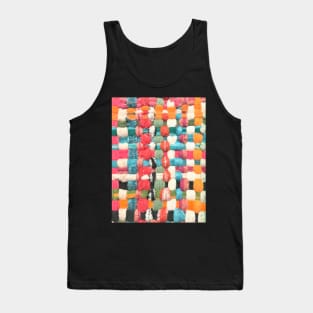 Coral Textile Tank Top